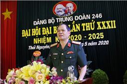 Đại hội Đảng bộ Trung đoàn 246, Sư đoàn 346 thành công tốt đẹp